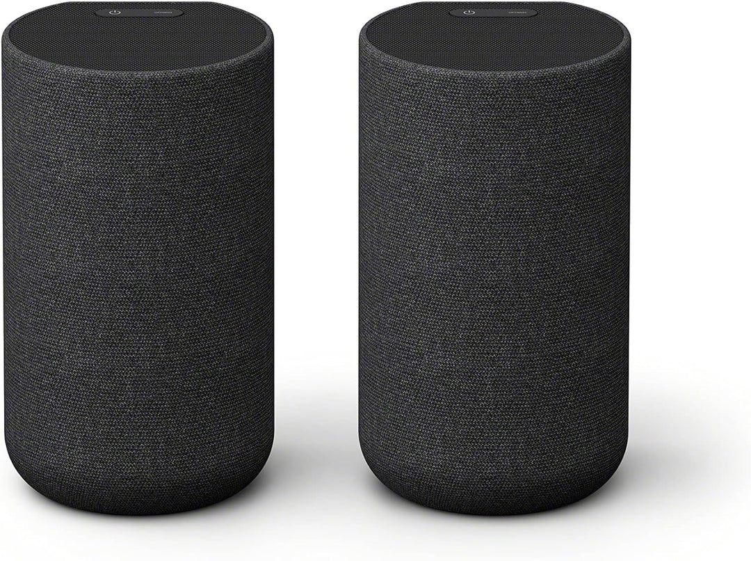 Sony SA-RS5 kabellose zweifache Rear-Lautsprecher mit integriertem Akku (180W Gesamtleitung), Schwar