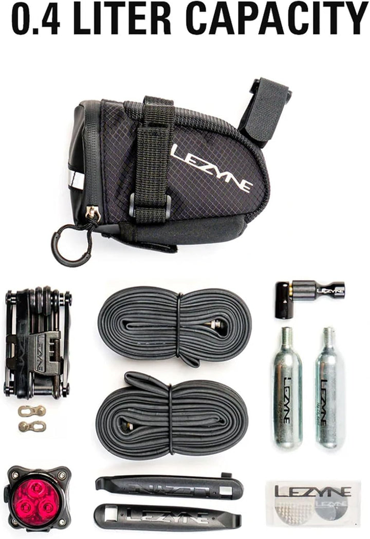 Lezyne Trinkrucksäcke, Satteltaschen + Zubehör Caddy, M 0,6 Schwarz, 0,6 Schwarz
