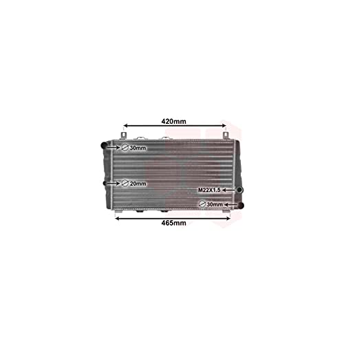 VAN WEZEL 76002002 Kühler, Motorkühlung