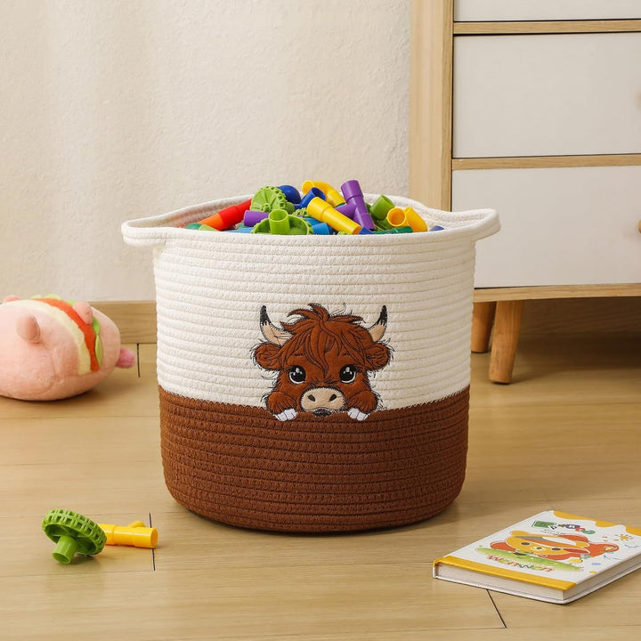Aufbewahrungskorb Kinderzimmer Spielzeug Aufbewahrung Baby Körbe Deko korb, Aufbewahrungskorb für Ba