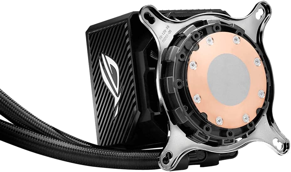 ASUS ROG RYUJIN II 240 All-in-One CPU-Wasserkühlung (3,5-Zoll-LCD, integrierter Pumpenlüfter zur Küh