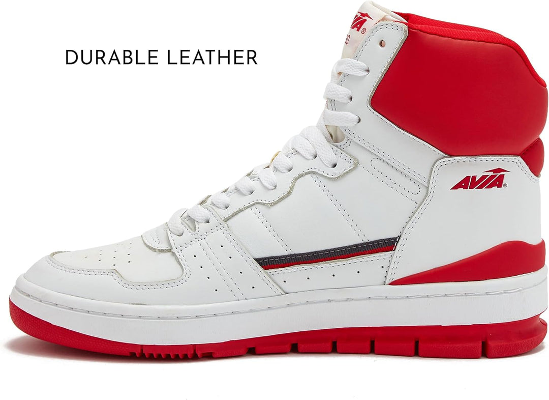 Avia 830 Basketballschuhe für Herren, Retro, High-Top-Sneaker, für drinnen oder draussen, Strasse od