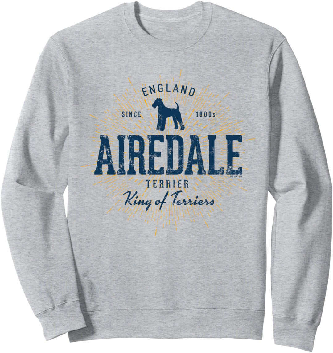 Airedale Terrier Vintage Airedale Terrier Sweatshirt