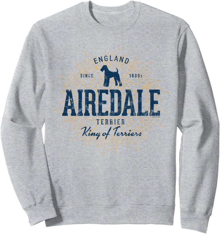 Airedale Terrier Vintage Airedale Terrier Sweatshirt