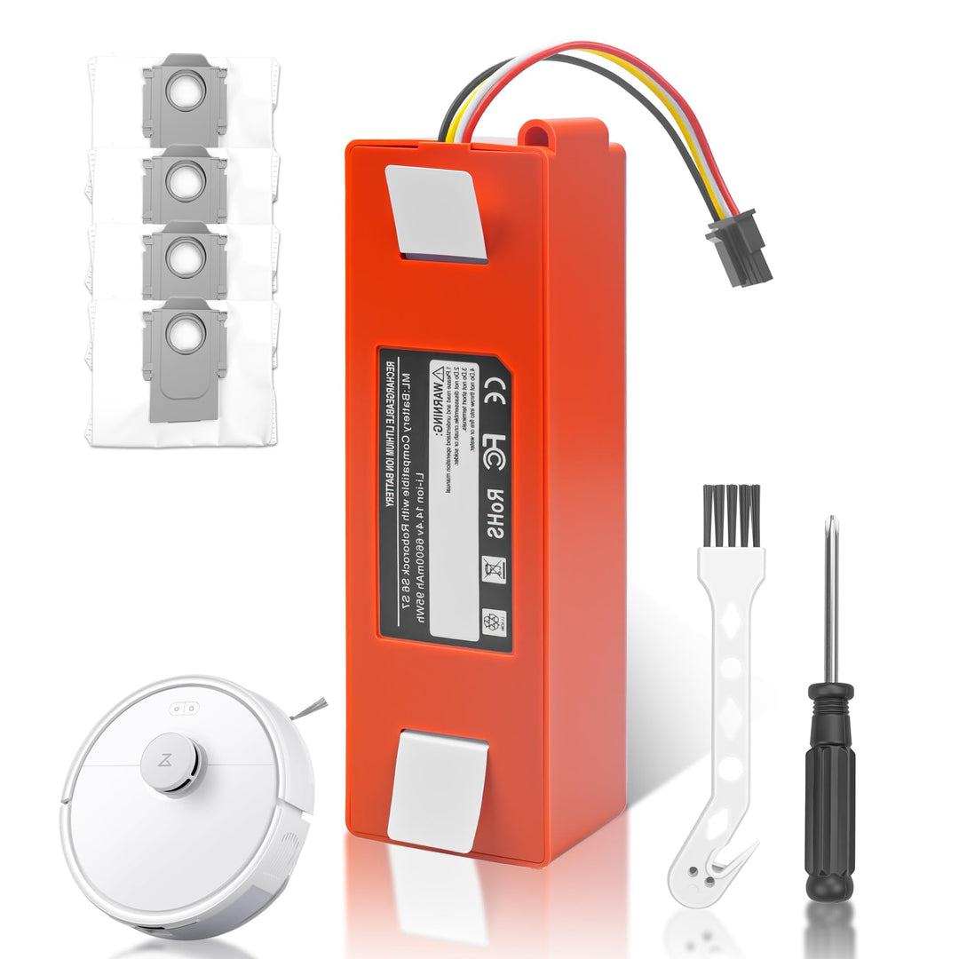 Akku für Roborock S7 Zubehör,S7 MaxV/MaxV Ultra,Q5/Max+/Pro+,Q7,Q7+/Max/Pro,S8+ Roboter Staubsauger,