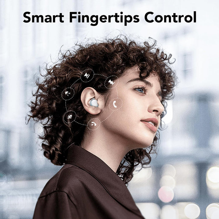 FAMOO Bluetooth Kopfhörer in Ear, 5.3 Kabellos, 42 Stunden Spielzeit mit Ladeetui, LED-Anzeige, Comf