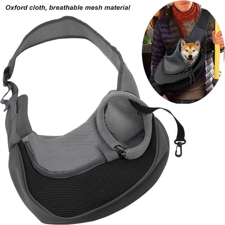 Haustier Schultertasche, Tragbar Verstellbare Tragetücher für Klein Hunde und Katze, Leicht Atmungsa