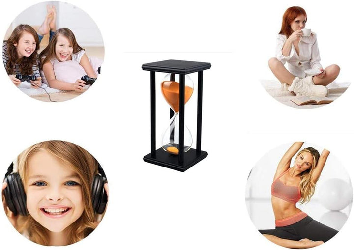 Sanduhr 30 Minuten Timer Sanduhr für Ornament Restaurant Wohnzimmer Zuhause Wandschrank Büro Schreib