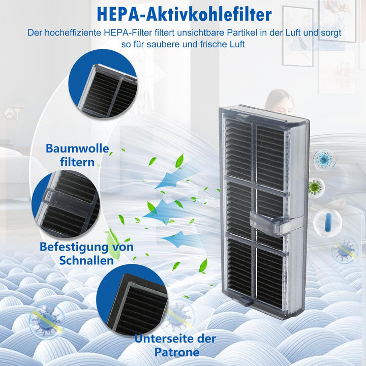 Zubehör für Dreame X40 Ultra Complete/X40 Master/L40 Ultra/Mova P50 Pro Ultra – 1 Hauptbürste, 6 Sta