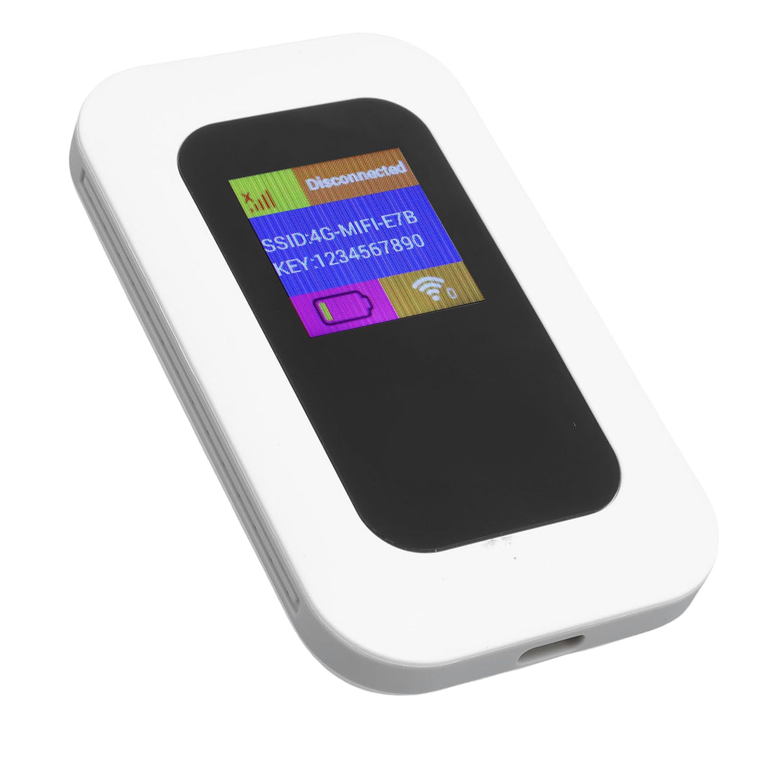 Elprico WiFi -Hotspot -Gerät, 300 Mbit/S Hochgeschwindigkeit 4G 5G Tragbarer Drahtloser Router mit 2