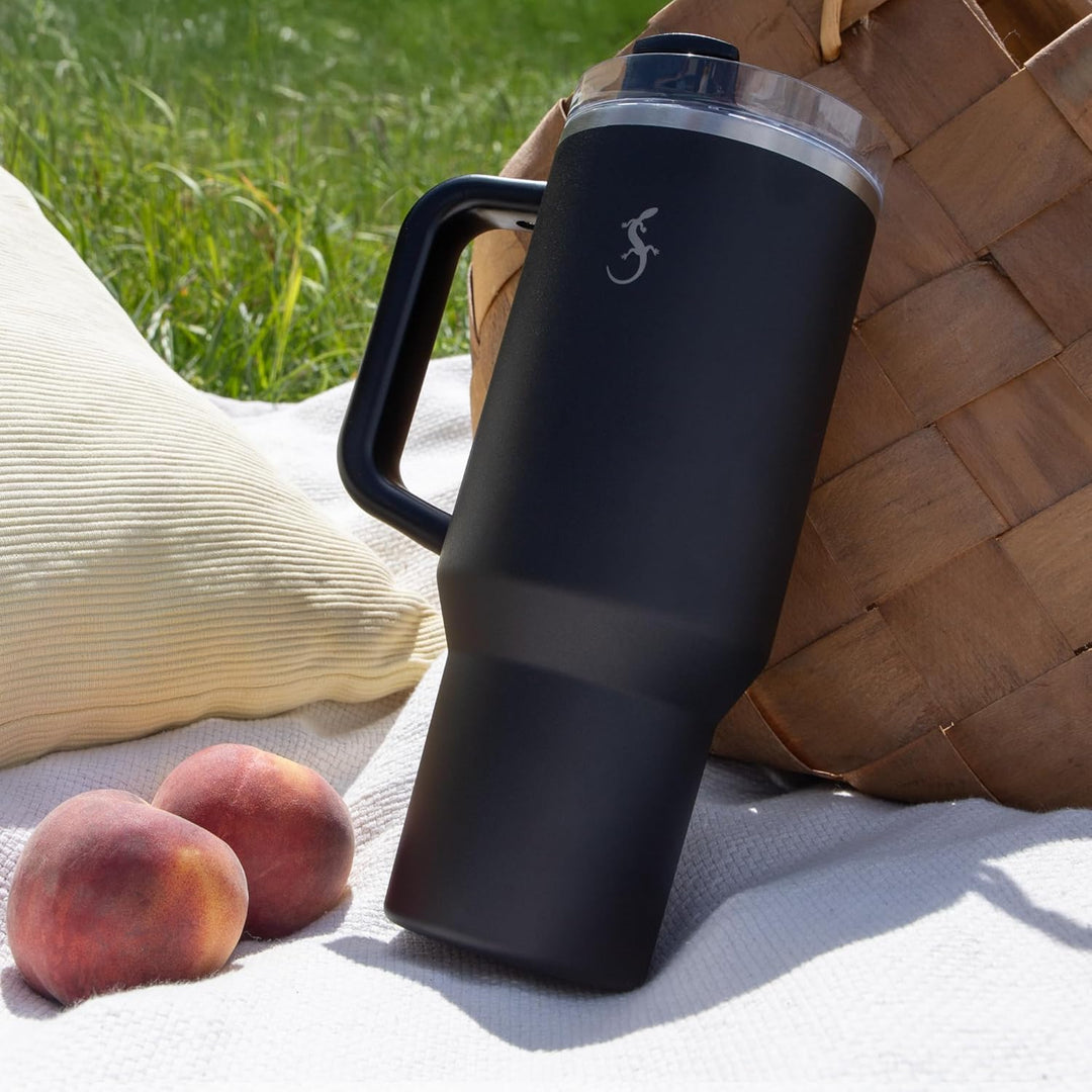 Isolier-Becher Big Cup 1,2 l schwarz, Schwarz