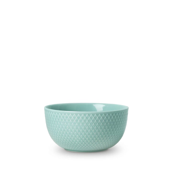 Lyngby Porcelæn Schale Ø13 cm Rhombe Color Mix &amp; Match aus Porzellan, mint 13cm Aqua, 13cm Aqua