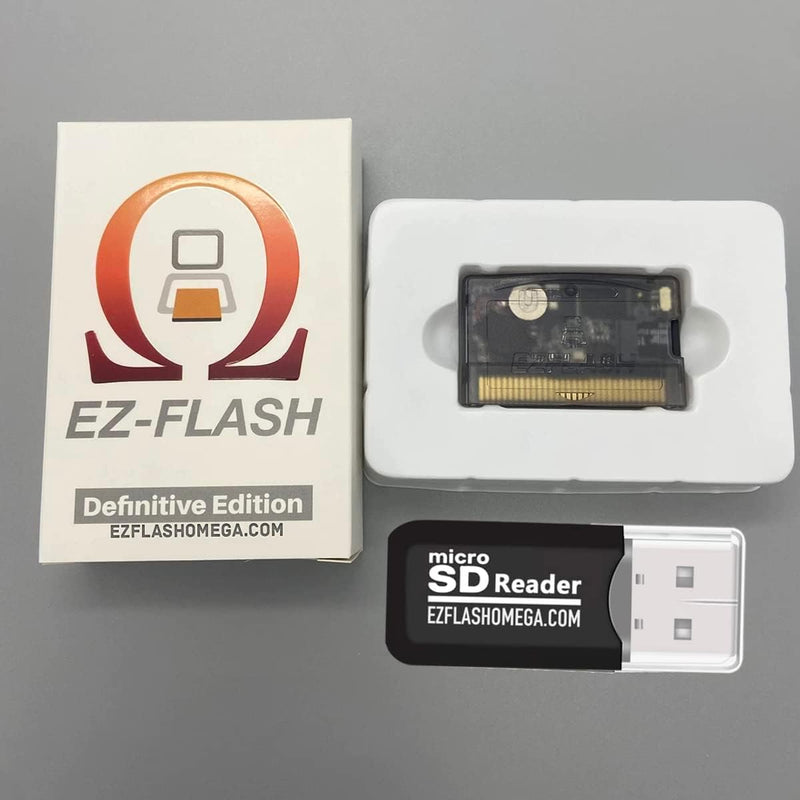 micompuTer EZ Flash Omega Definitive Edition EZ Flash Omega DE Spielkarte EZFlash für GBA GBA SP DS