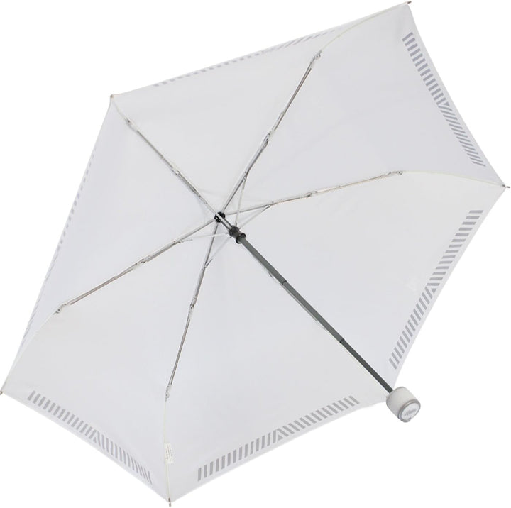 iX-brella Mini Hochzeits-Taschenschirm mit reflektierender Borte Namen und Herzen personalisiert Zwe