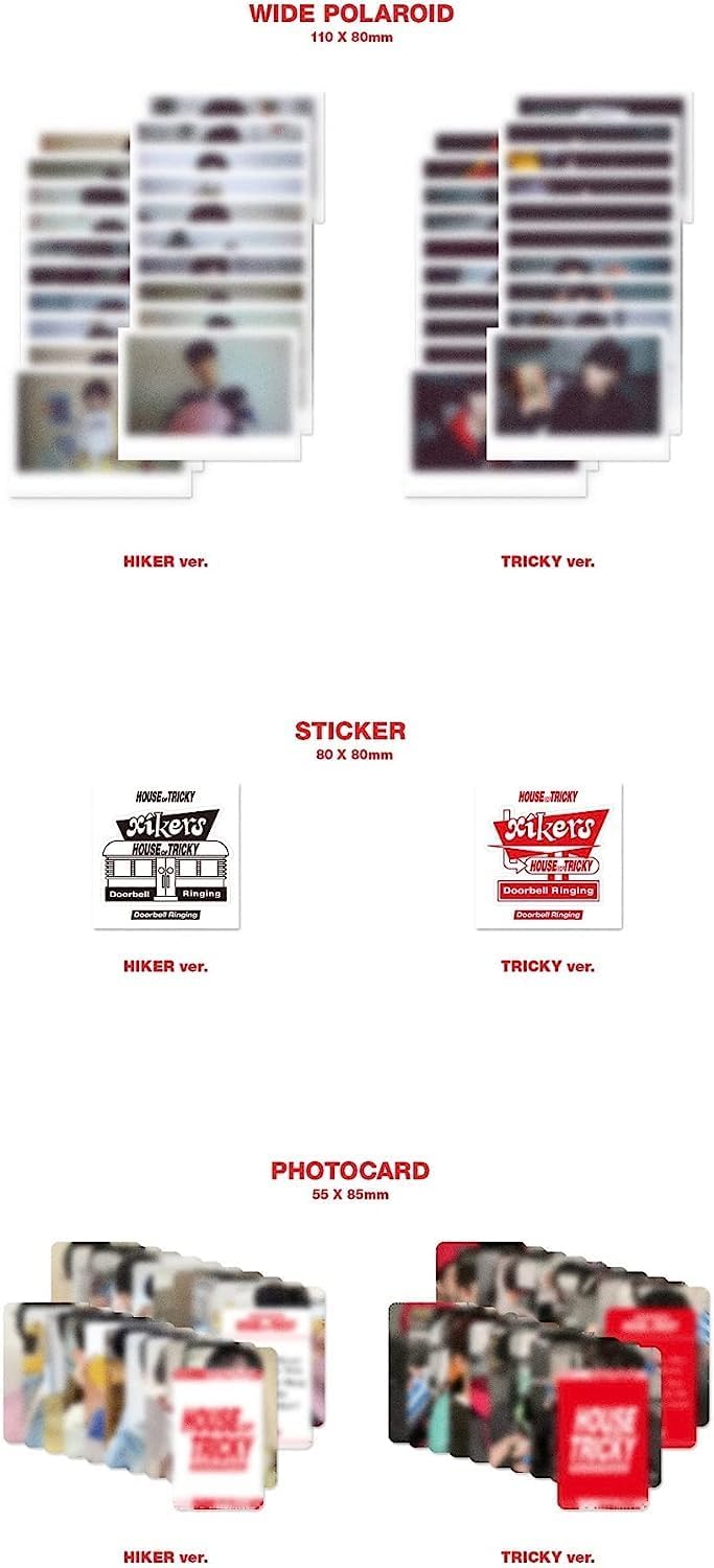 XIKERS - 1st Mini Album HOUSE OF TRICKY : Doorbell Ringing CD (Random ver.)