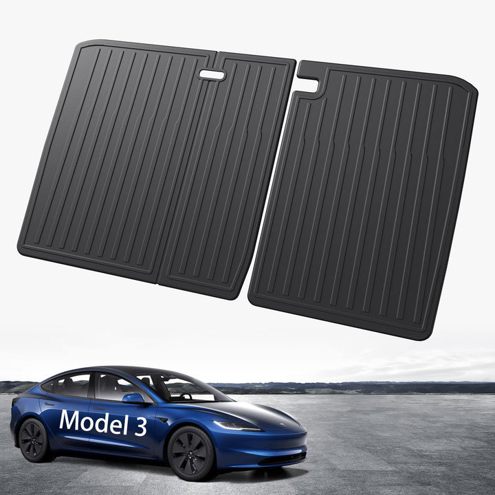 ASZSK Sitzschutz für Tesla Model 3 2024 2025, aus TPE Rückenlehnenschutz für Model 3 Highlander, ver