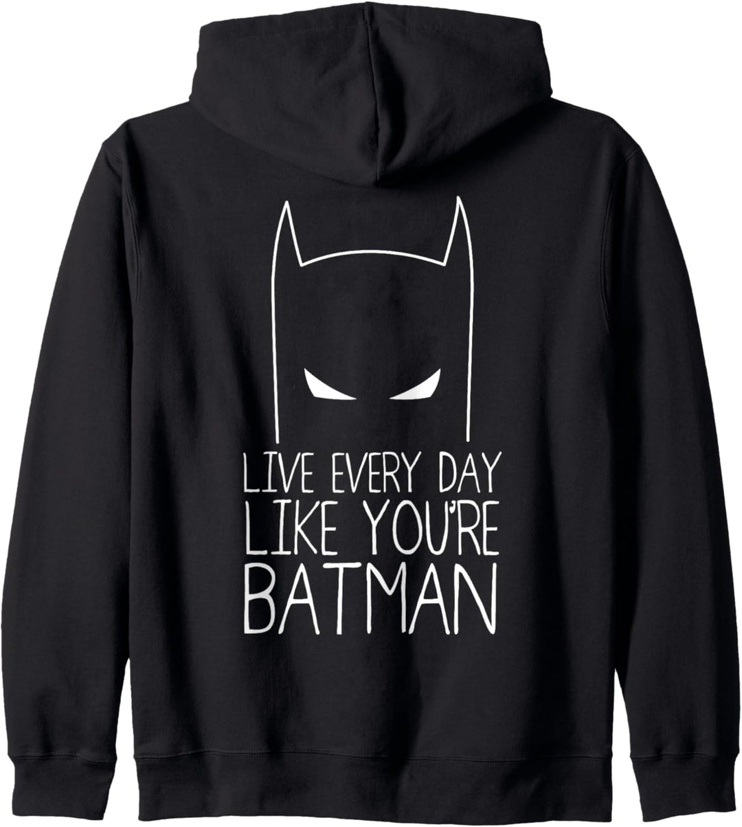 DC Batman Text jeden Tag Kapuzenjacke