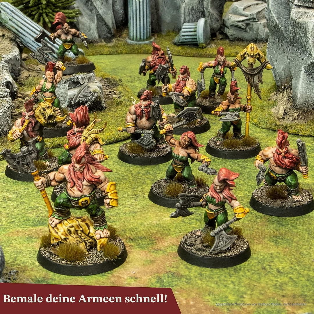 The Army Painter Speedpaint 2.0 Most Wanted Set, ungiftige Acryl-Kontrastfarben mit 24 Tropfflaschen