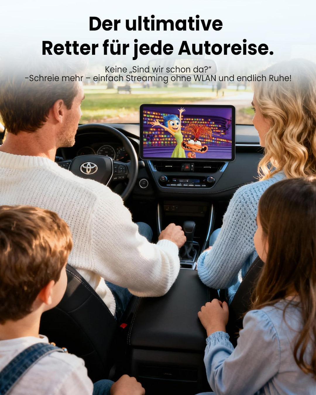 OTTOCAST Play2Video Ultra, 3-in-1 AI Box für Netflix/YouTube/Prime Video Streaming, Kabelloses CarPl