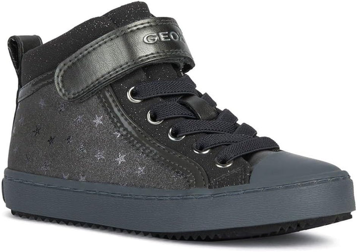 Geox Mädchen J Kalispera Girl ISneakers 24 EU Grau, 24 EU Grau