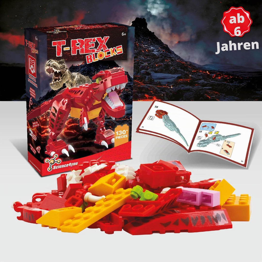 Science4you Dinosaurier Baukasten für Kinder - haben Sie Spass beim Bauen von Dino, haben Sie eine g