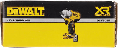 Dewalt XR Akku-Schlagschrauber DCF891N (18V, ½ Zoll Aussenvierkant-Aufnahme mit Spreng- bzw. HOG-Rin