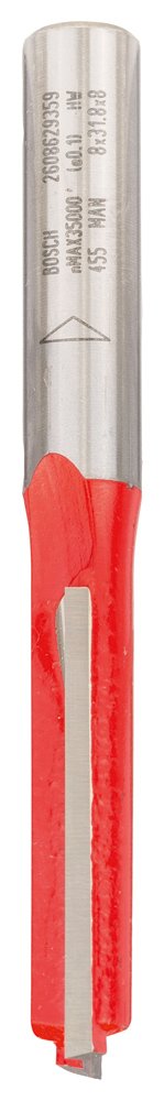 Bosch Professional Nutfräser (für Holz, Schaft 8mm, Ø8mm, Arbeitslänge 31,8mm, Gesamtlänge 70mm)