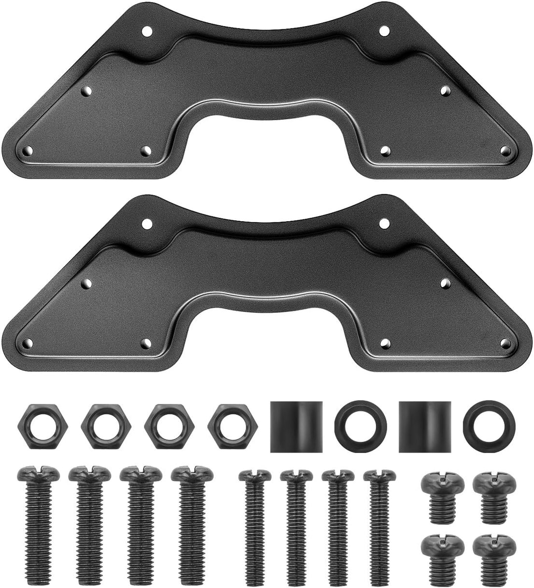deleyCON Universal VESA-Adapter für TV &amp; Monitor Wandhalterungen - Bis 30Kg - von VESA 200x200 auf V