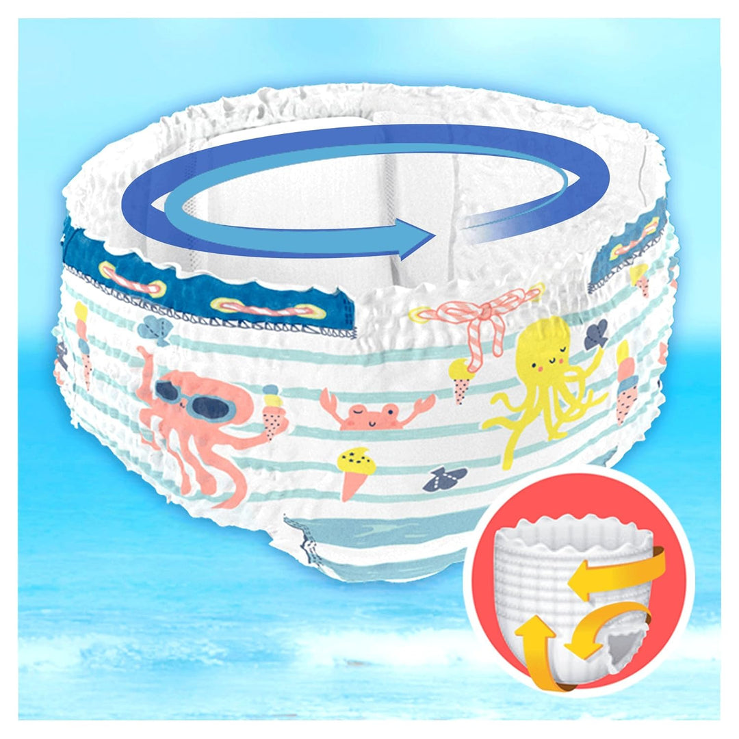 Dodot Splashers, Schwimmwindeln Talla 5, 1 Packung, 10 St. 10 Stück (1er Pack), 10 Stück (1er P