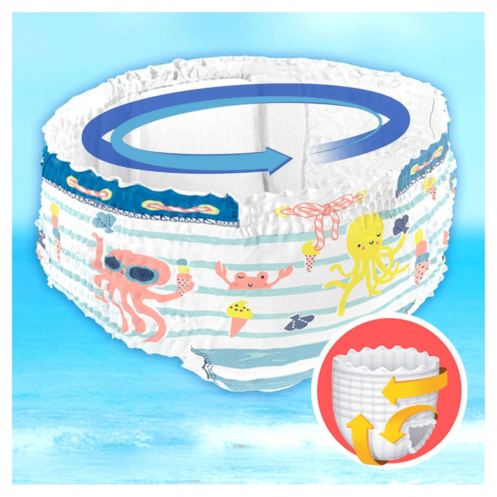 Dodot Splashers, Schwimmwindeln Talla 5, 1 Packung, 10 St. 10 Stück (1er Pack), 10 Stück (1er P