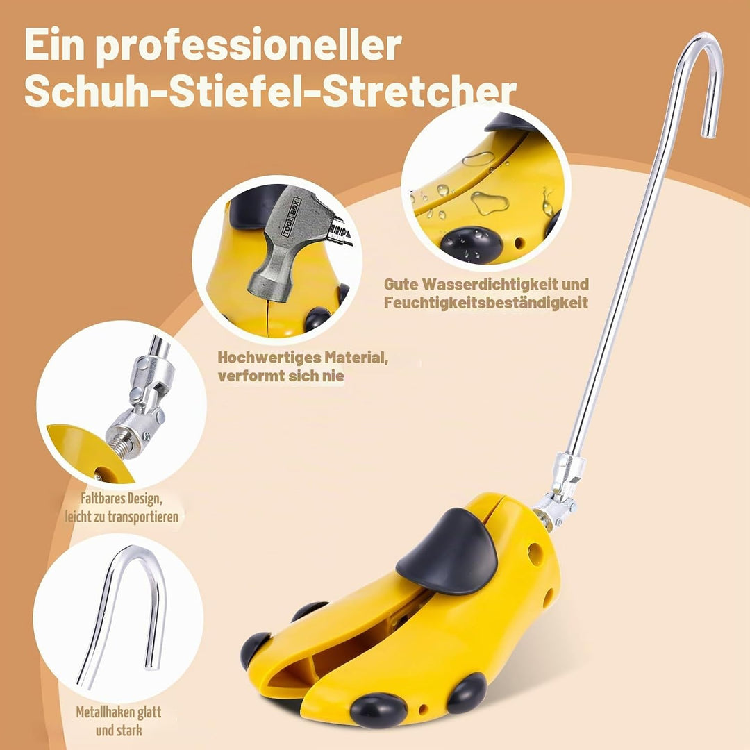 Exshoiu Schuhspanner, Schuhdehner für Stiefel, 1 Paar Schuhdehner Schuhweiter Stiefeletten, Verstell