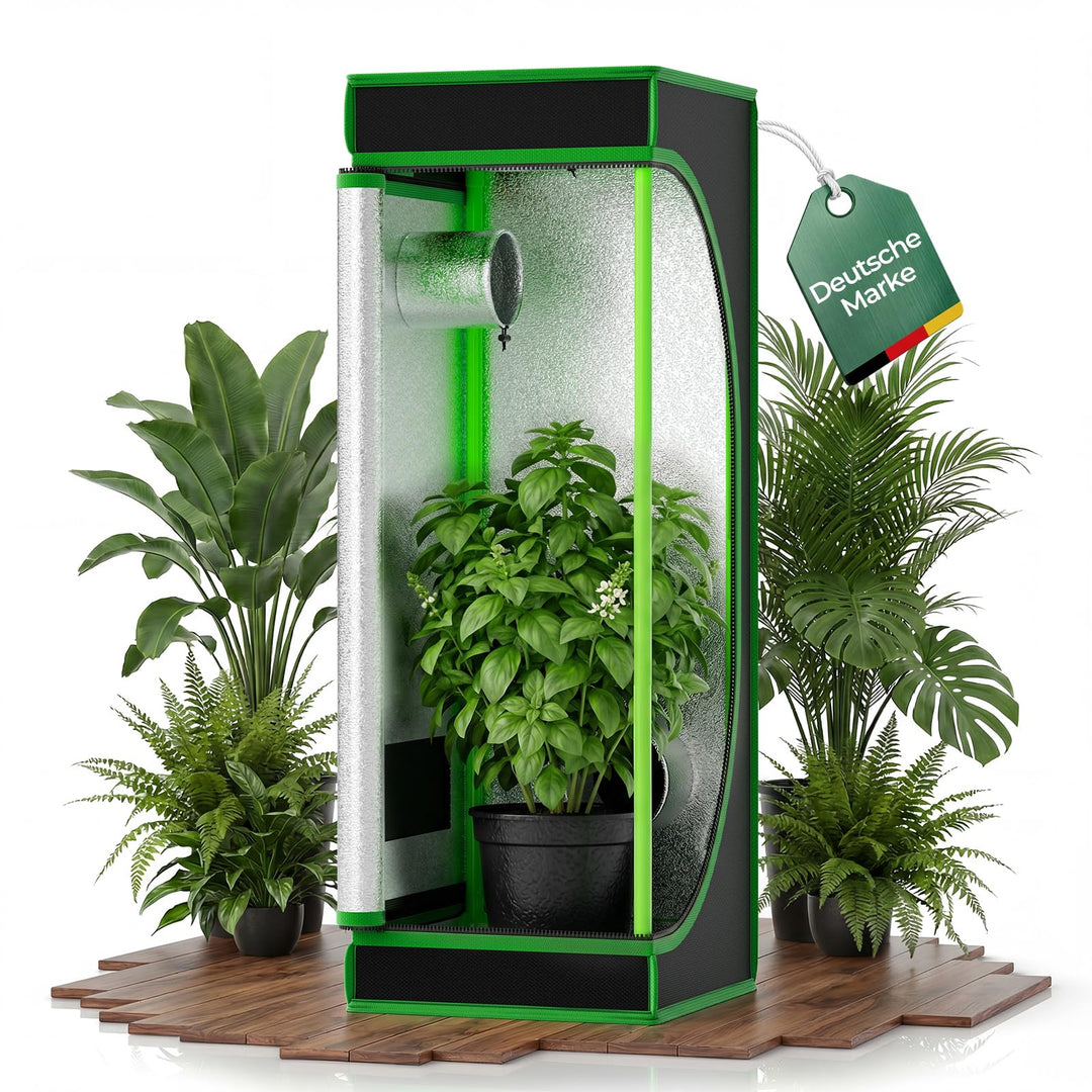Kingpower Grow Box Grow Zelt für Pflanzen Growbox Gewächshaus Garten Anzucht Gemüse Kräuter Schrank