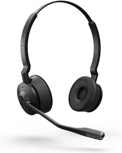 Jabra Engage 65 On-Ear DECT Stereo Headset - Skype For Business Certified Wireless Headphones with A