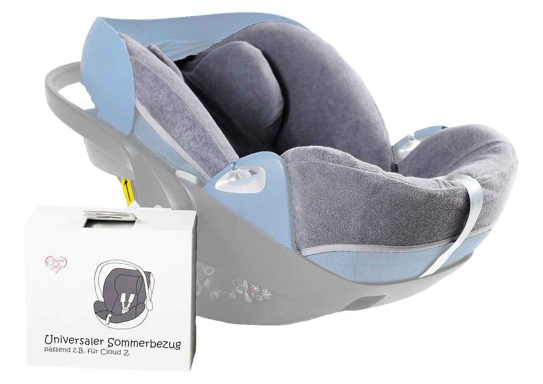 Sommerbezug Schonbezug Universal grau passend für Cybex Cloud Z