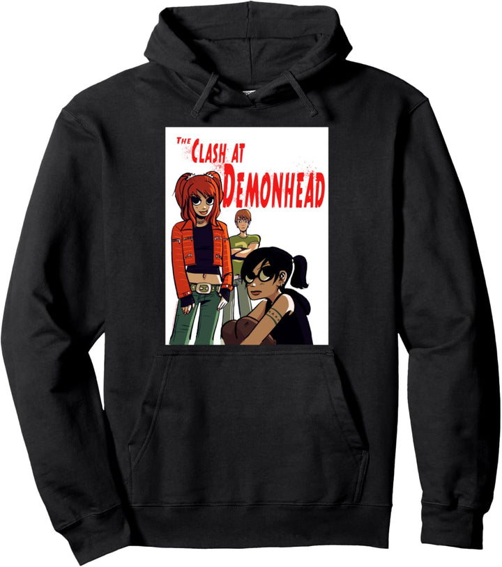 Scott Pilgrim Vs. The World The Clash At Demonhead Band Pullover Hoodie