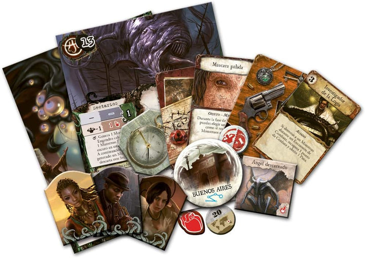 Asmodee - Fantasy Flight Games Eldritch Horror, Einheitsgrösse (FFEH01), 14-99 Jahre