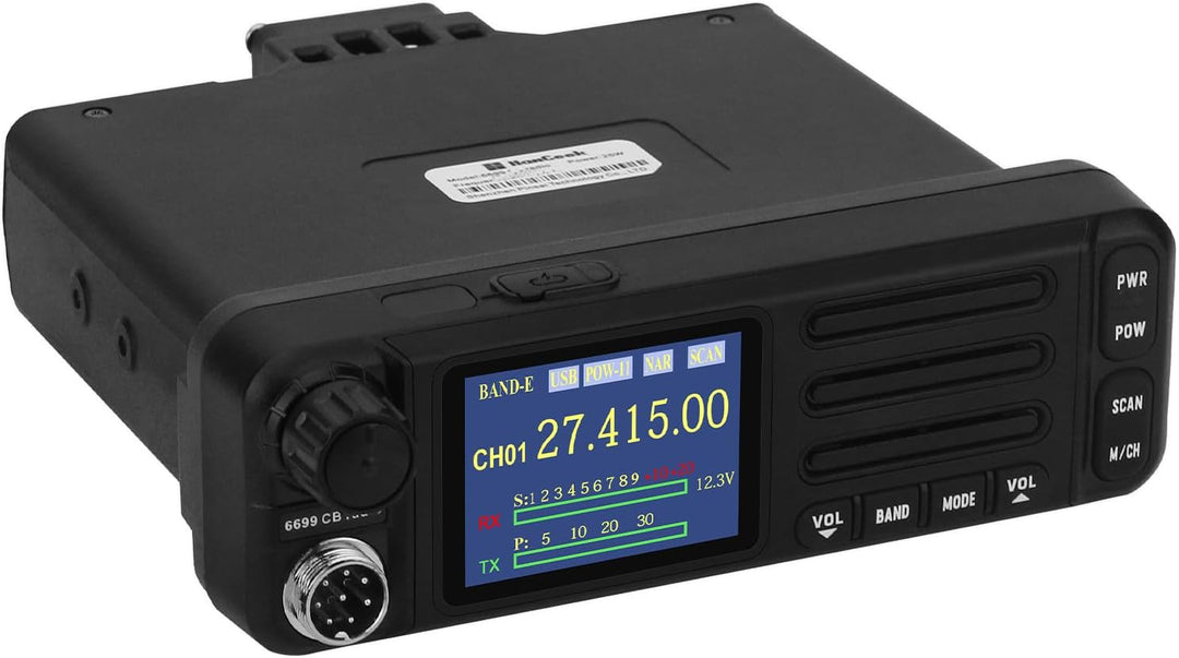6699 Radio Breitband Fahrzeug Empfänger – AM FM CW SSB Multi-Mode Empfangsgerät mit Mikrofon