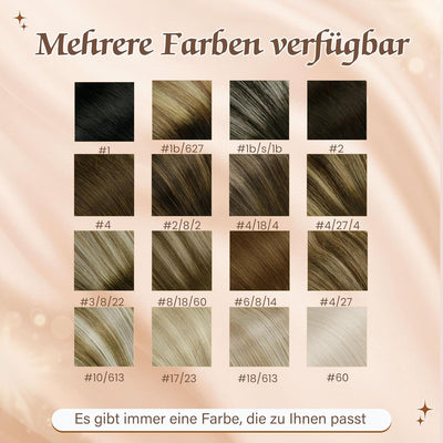 Hetto Tape in Extensions Echthaar Schwarz Haarverlängerung Tape Echthaar Remy Tape in Extensions Sch