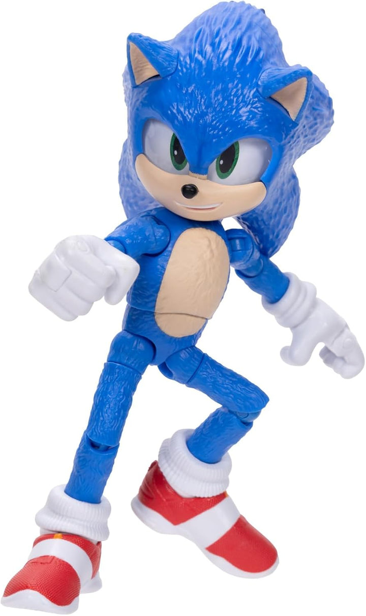 Sonic 423974 3 Movie 12,7 cm The Hedgehog Actionfiguren, Blau, 13cm