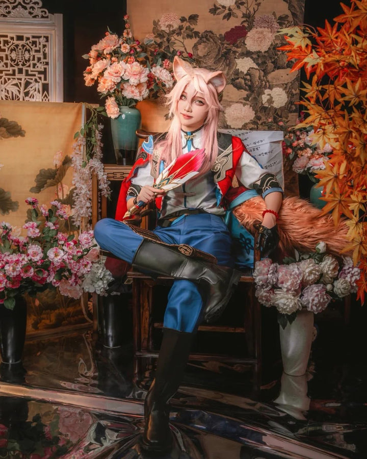 CR ROLECOS Honkai Star Rail March 7th Anaxa Cosplay Kostüm Outfit Spielfiguren Uniform Full Set Hall