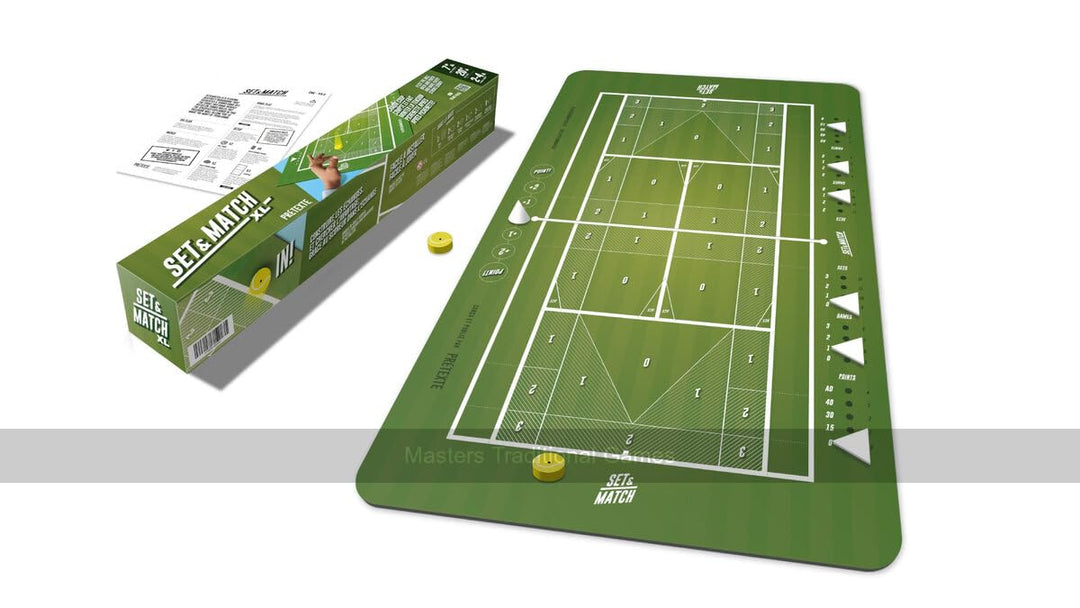 Novalis Set and Match Maxi / Giant London Edition - Wimbledon themed Grass Court - 100 x 60cm Neopre