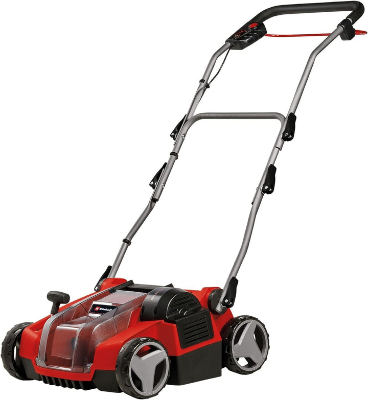 Einhell Akku-Vertikutierer-Lüfter GE-SC 36/35 Li-Solo Power X-Change (36 V, 35 cm Arbeitsbreite, Bru