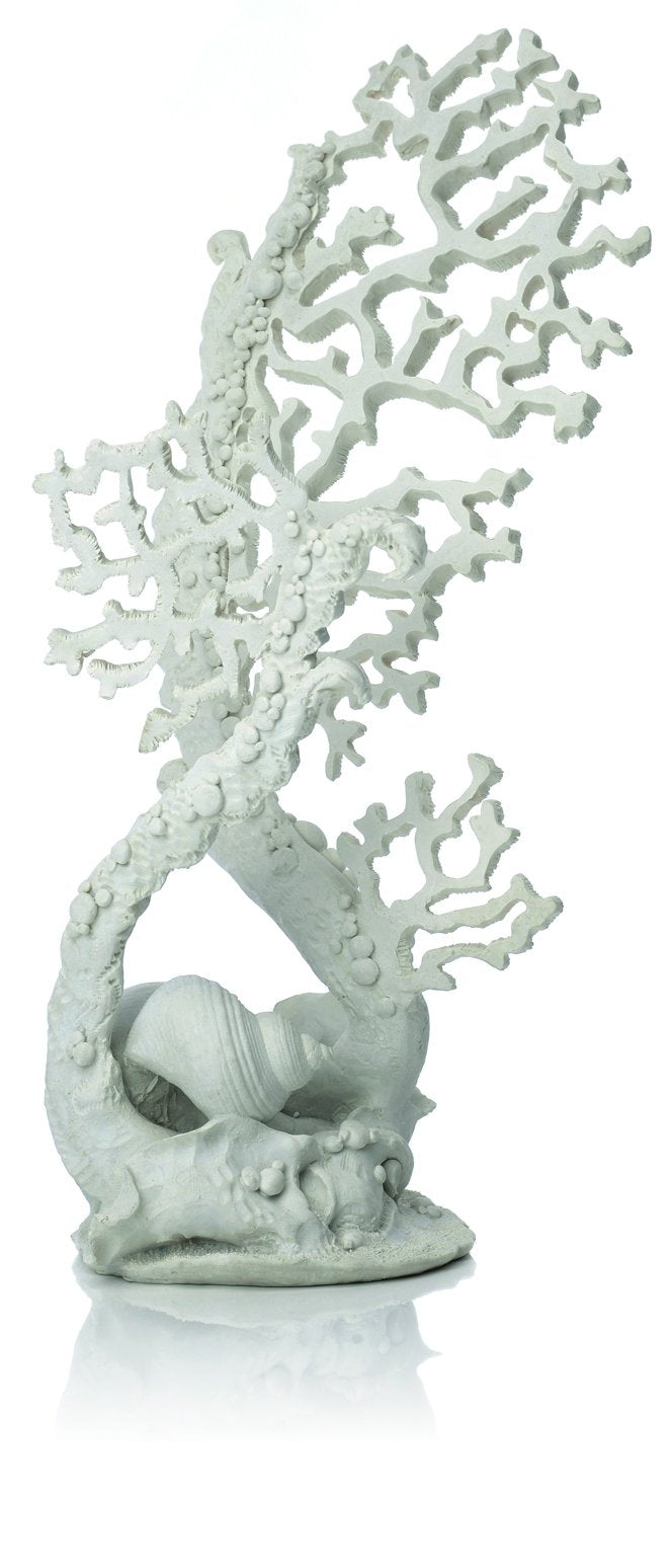 biOrb 46129 Fächerkorallen Ornament weiss - grosse Aquariumdeko für biOrb-Aquarien geeignet, naturna