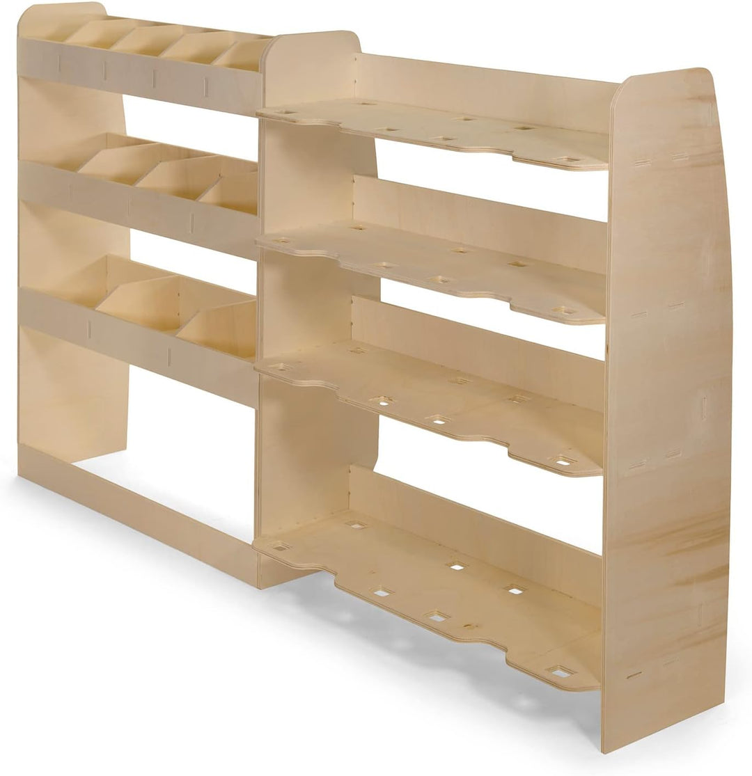 Vanify - Kompatibel mit Ford Transit Custom L1 2012+ Fahrzeugeinrichtung Fahrzeugregale, Festool und