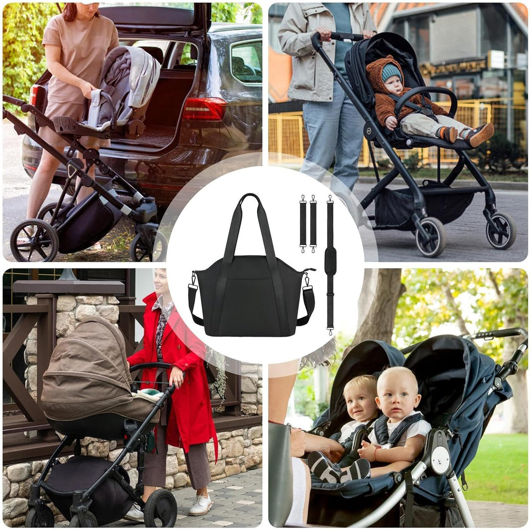 Kindergartentasche für Mama, Kinderwagen-Wickeltasche,Wasserdichter Milchflaschenhalter | Mama-Tasch