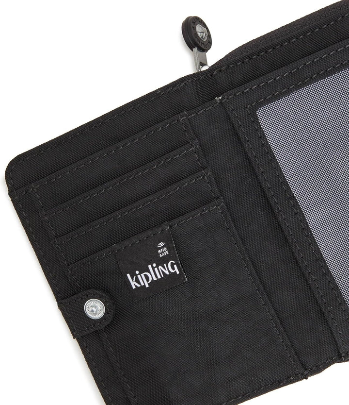 Kipling Damen Money Love RFID Wallet Geldbrse, Black Noir