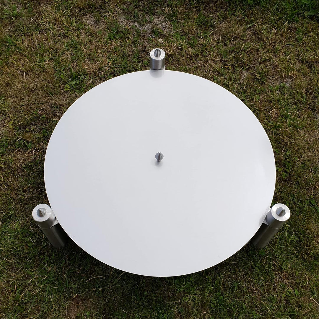 Deckel für Feuerschalen Ø 80cm (Edelstahl Ø 80 cm), Edelstahl Ø 80 cm