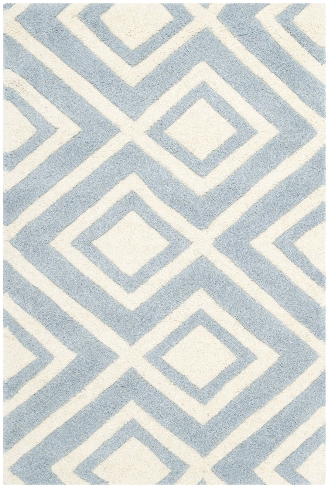 SAFAVIEH Zeitgenössische Teppich für Wohnzimmer, Esszimmer, Schlafzimmer - Chatham Collection, Kurze