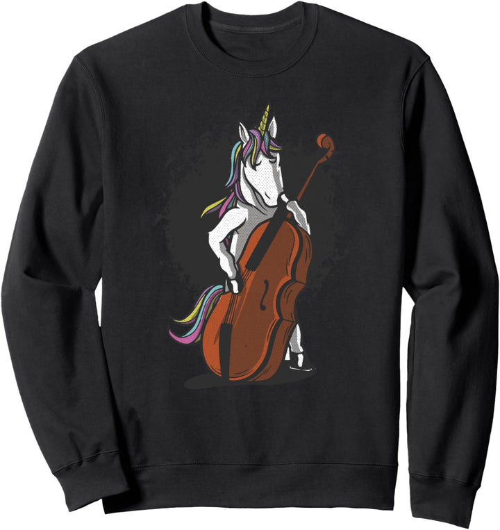Einhorn-Geschenk für Musiker Sweatshirt