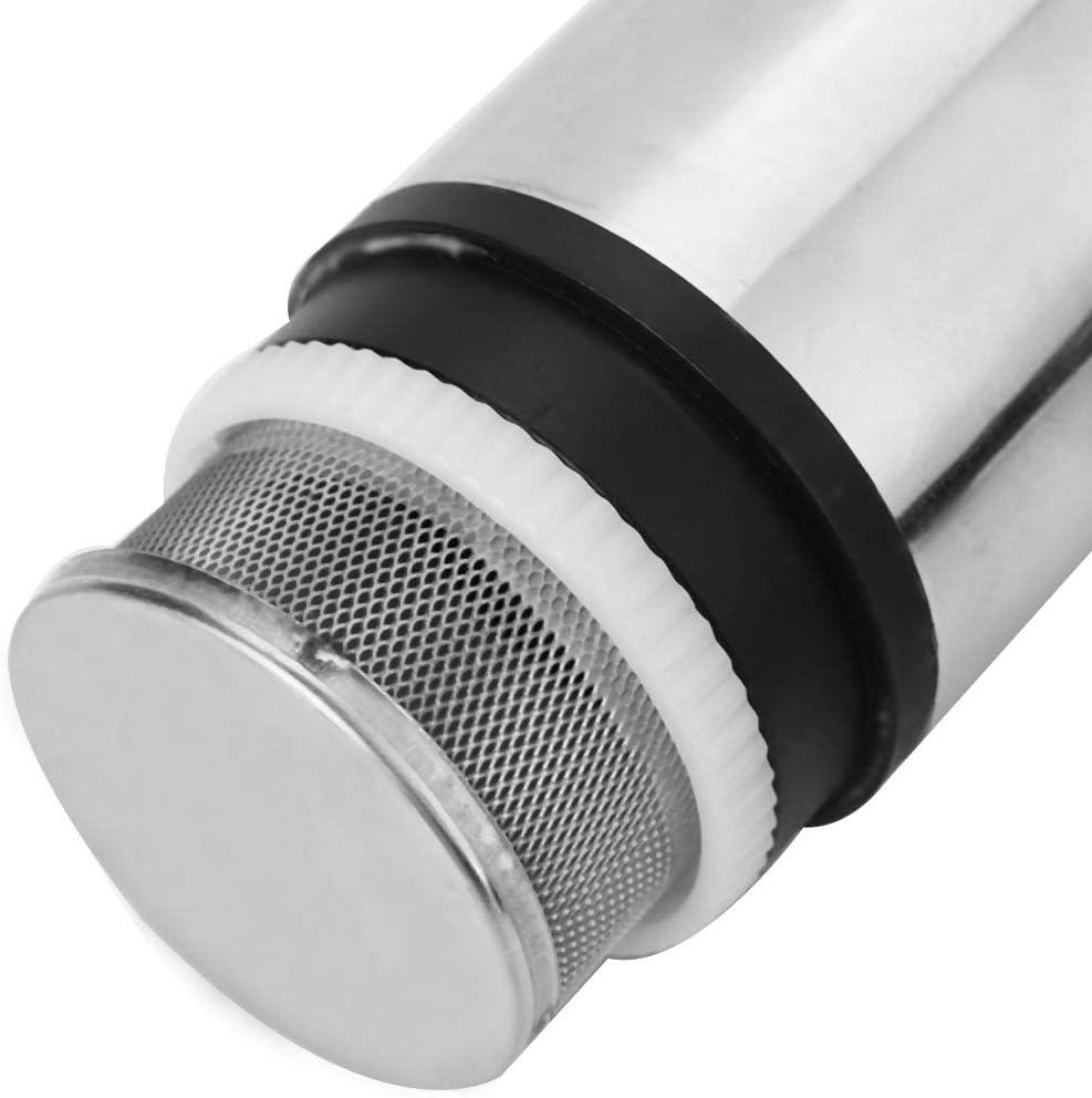 Telituny Edelstahl Transfer Pumpe, DC 24V Edelstahl Tauchpumpe für Wasser Dieselöl Kerosin Betankung